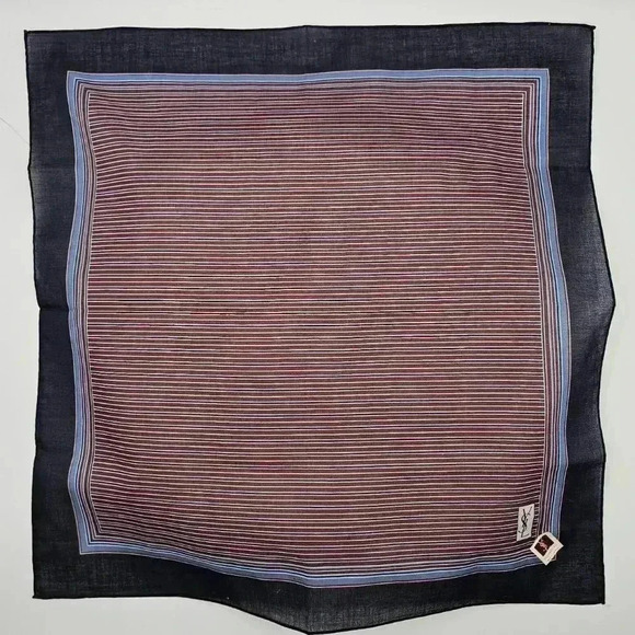 YSL Stripes Design Neckerchief - Picture 6 of 6